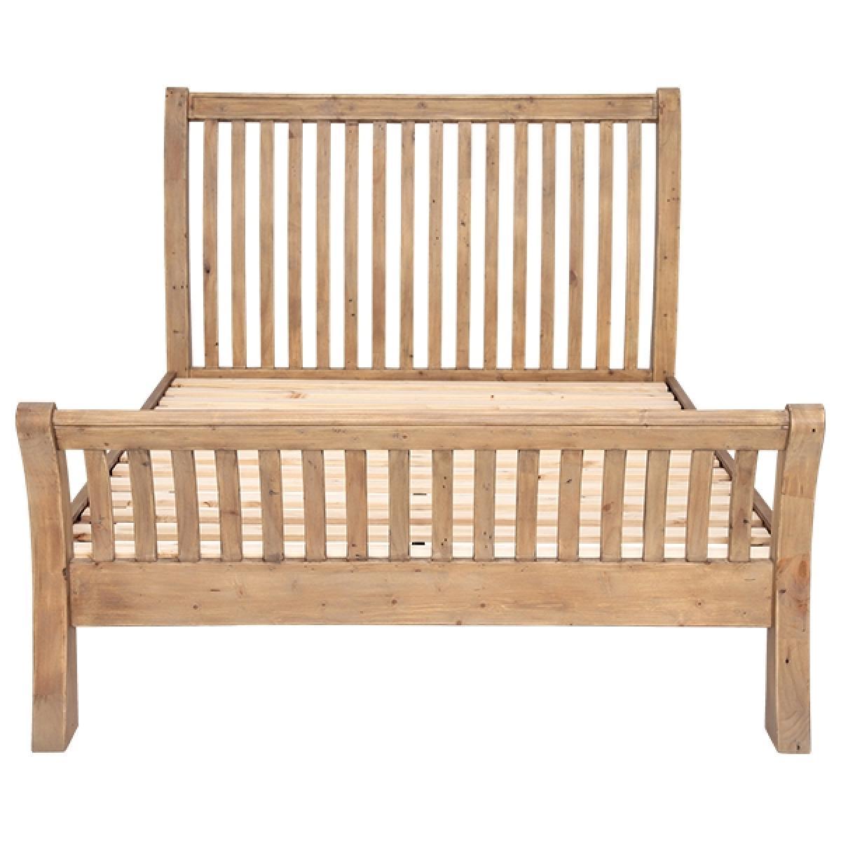 Rye Reclaimed Wood Bed Frame – image 3