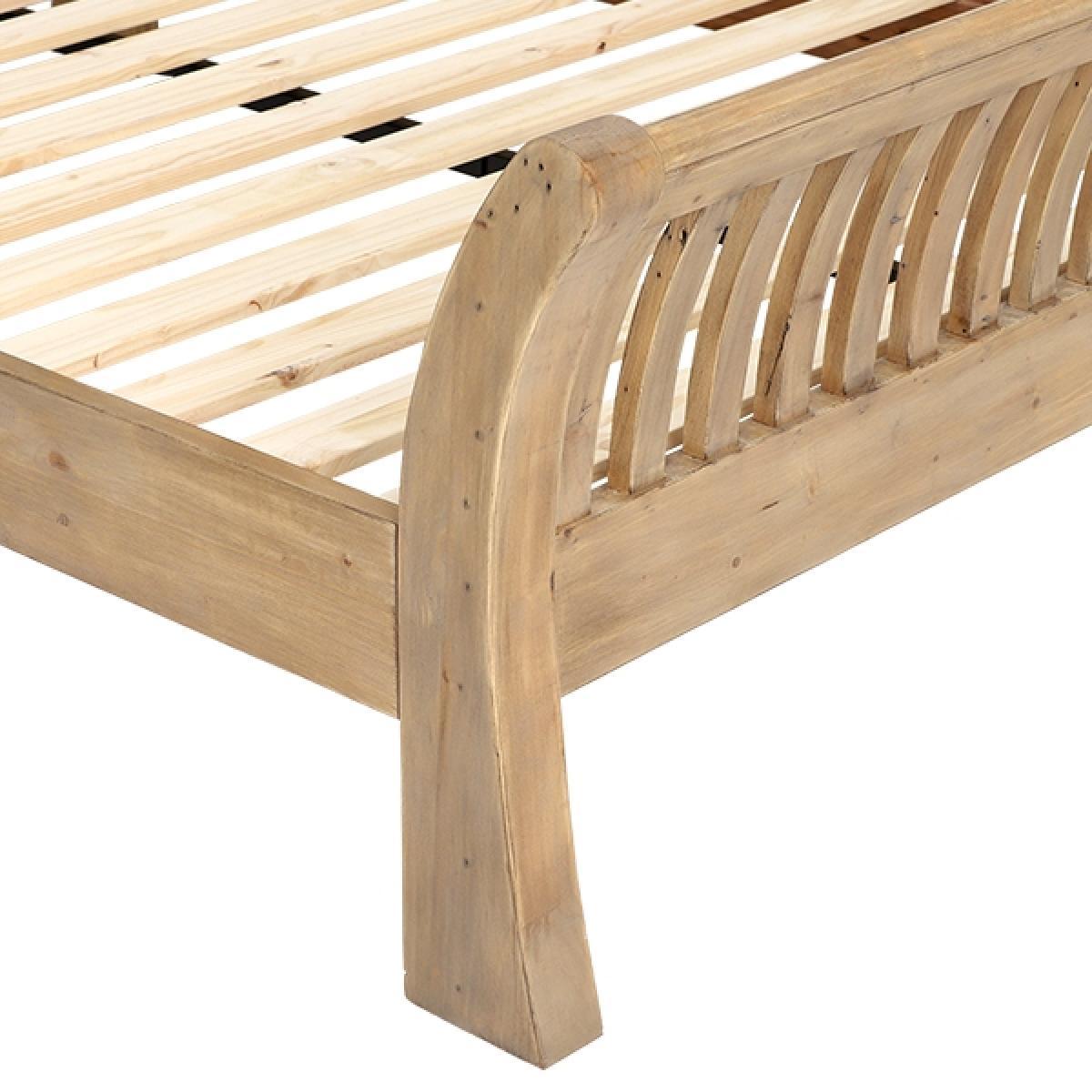 Rye Reclaimed Wood Bed Frame – image 5
