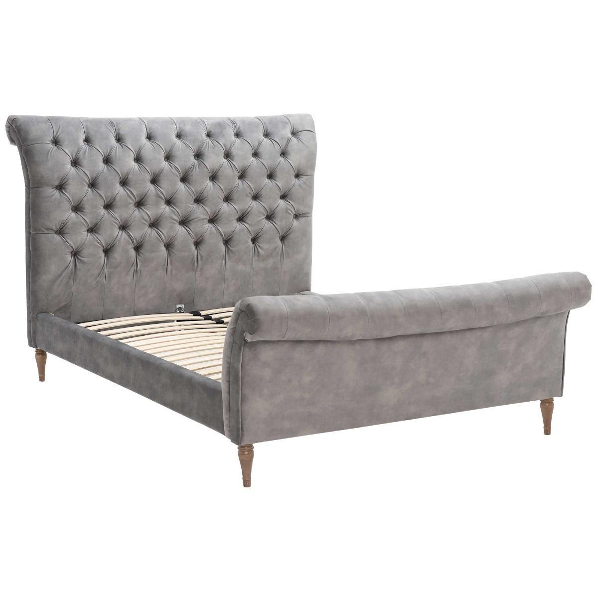 Odeon Plush Velvet High End Bed Frame – image 6