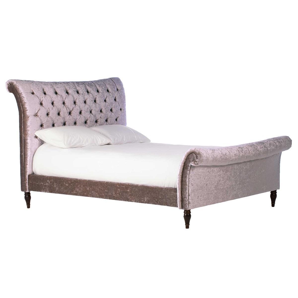 Odeon Plush Velvet High End Bed Frame – image 9
