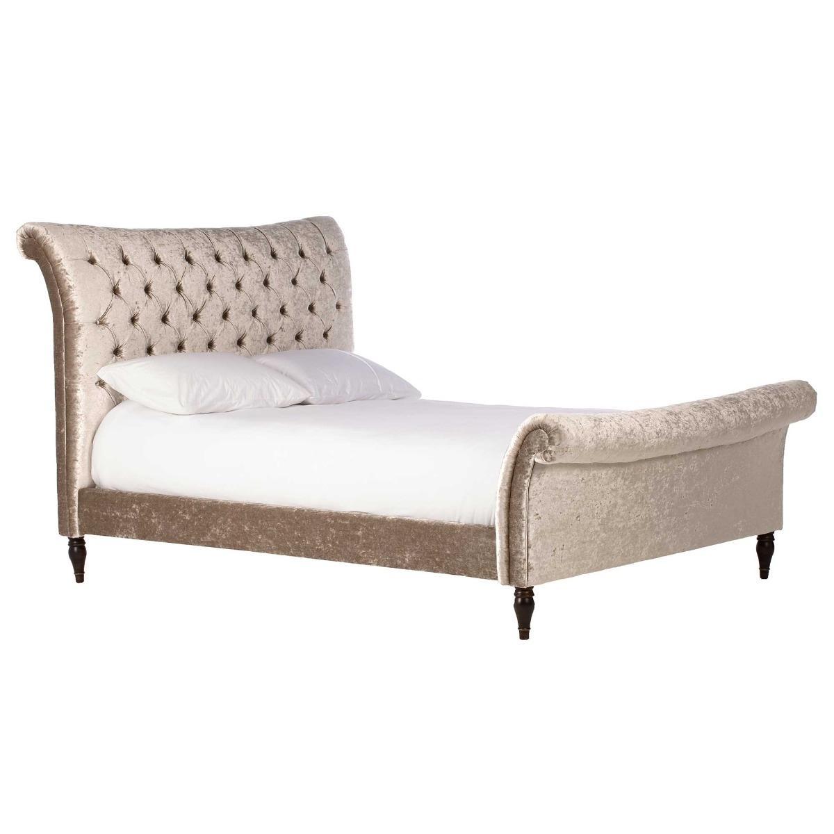 Odeon Plush Velvet High End Bed Frame – image 10