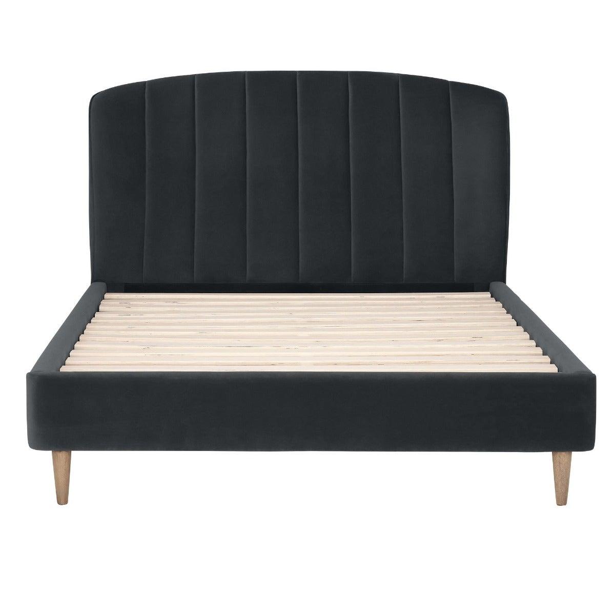 Jasmine King Bed Frame Velvet | Barker & Stonehouse – image 2