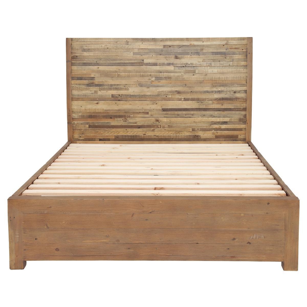 Charlie Reclaimed Wood Low End Bed Frame – image 3