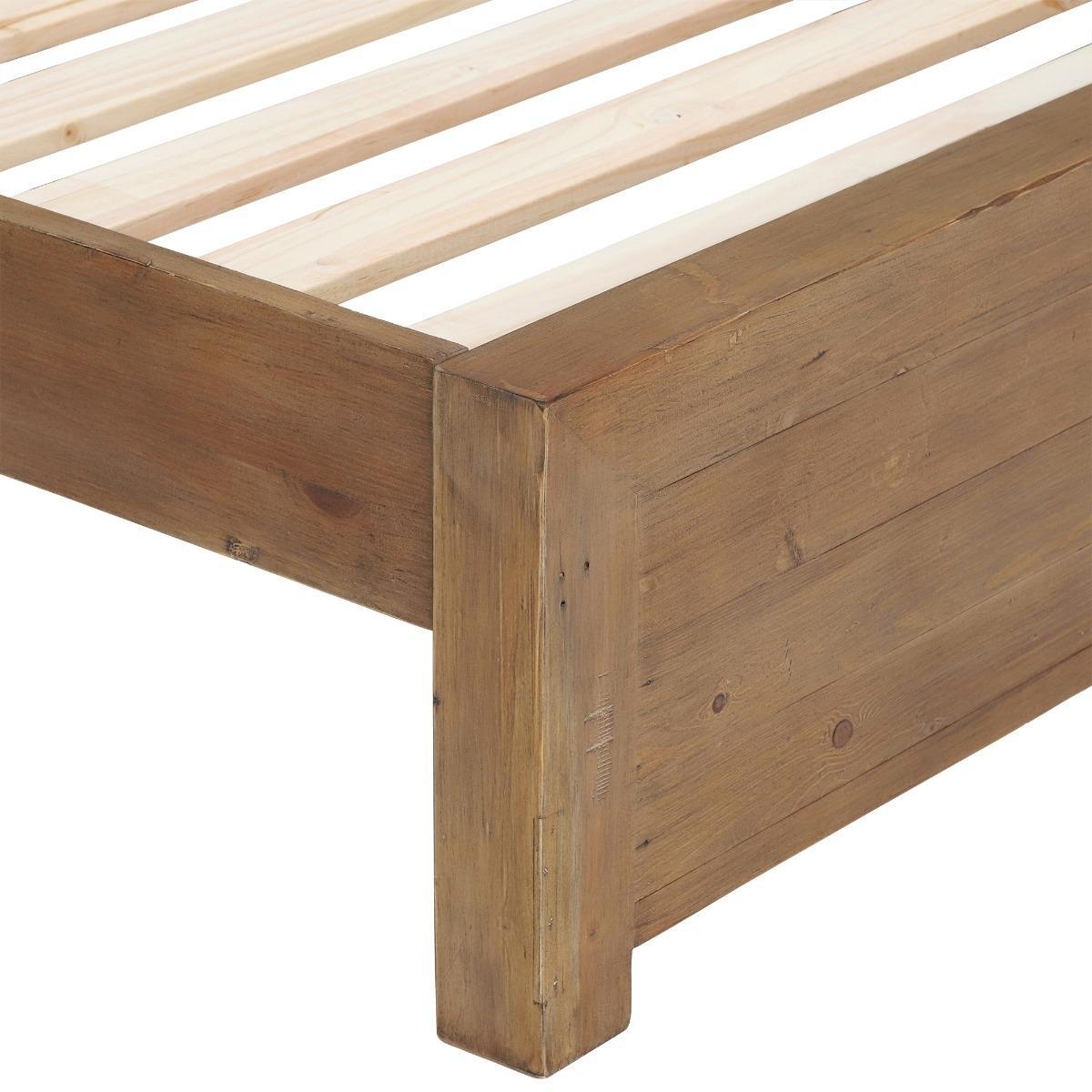 Charlie Reclaimed Wood Low End Bed Frame – image 5