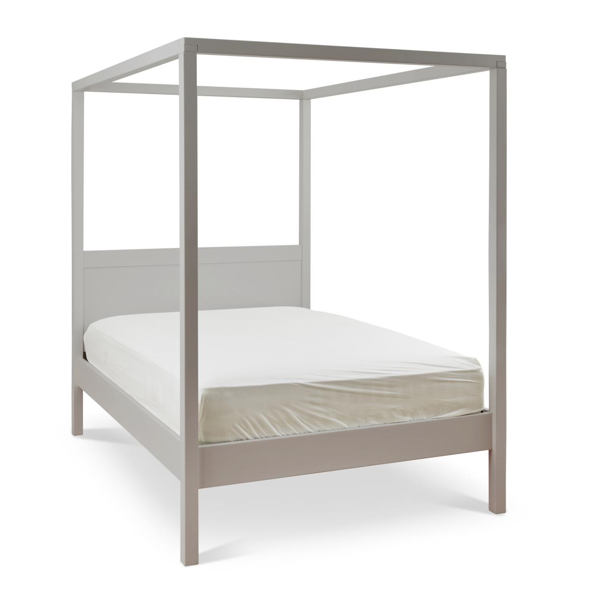Lynton 4 Poster Bed Grey – image 2