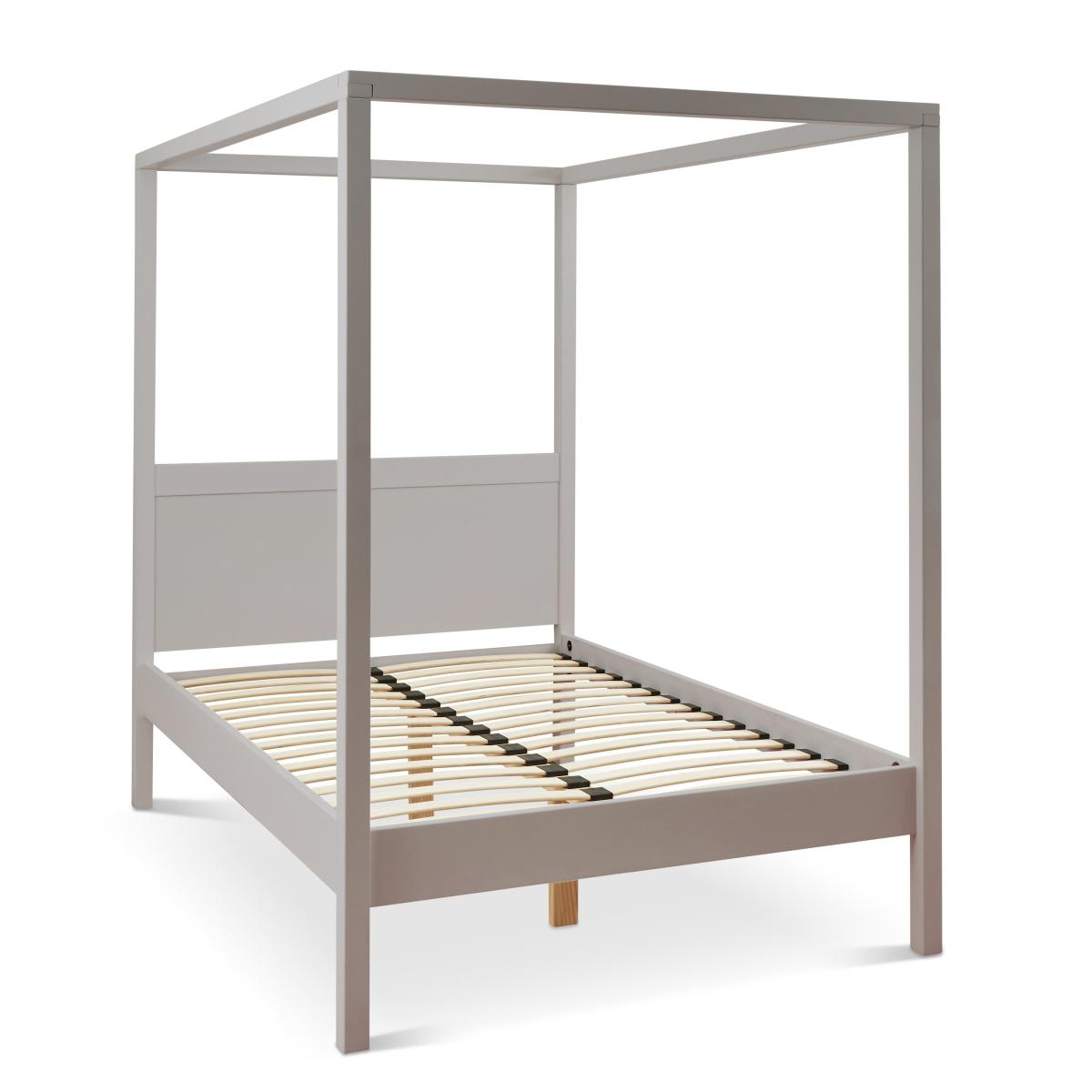 Lynton 4 Poster Bed Grey – image 4