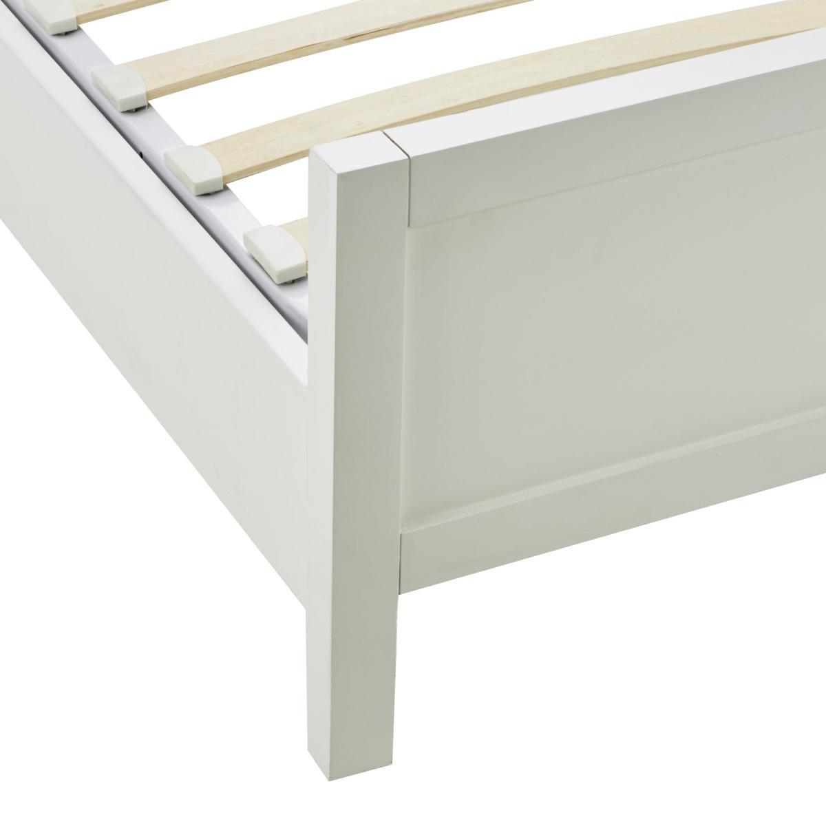 Samira Bed Frame White – image 7