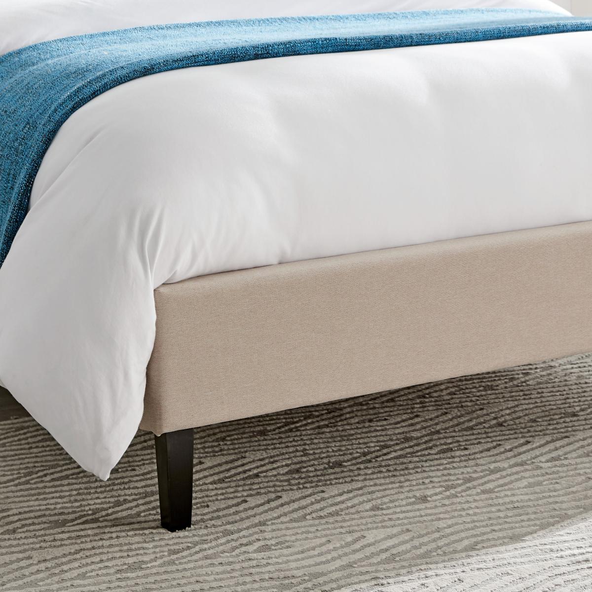 Picasso Mink Velvet Bed Frame Mink – image 3