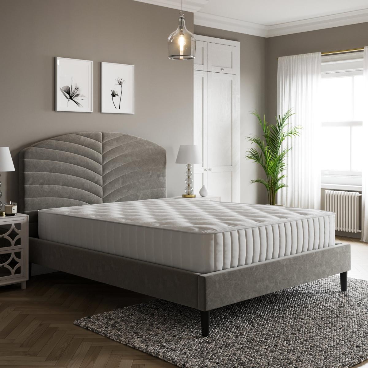 Imogen Luxe Velvet Bed Grey – image 3