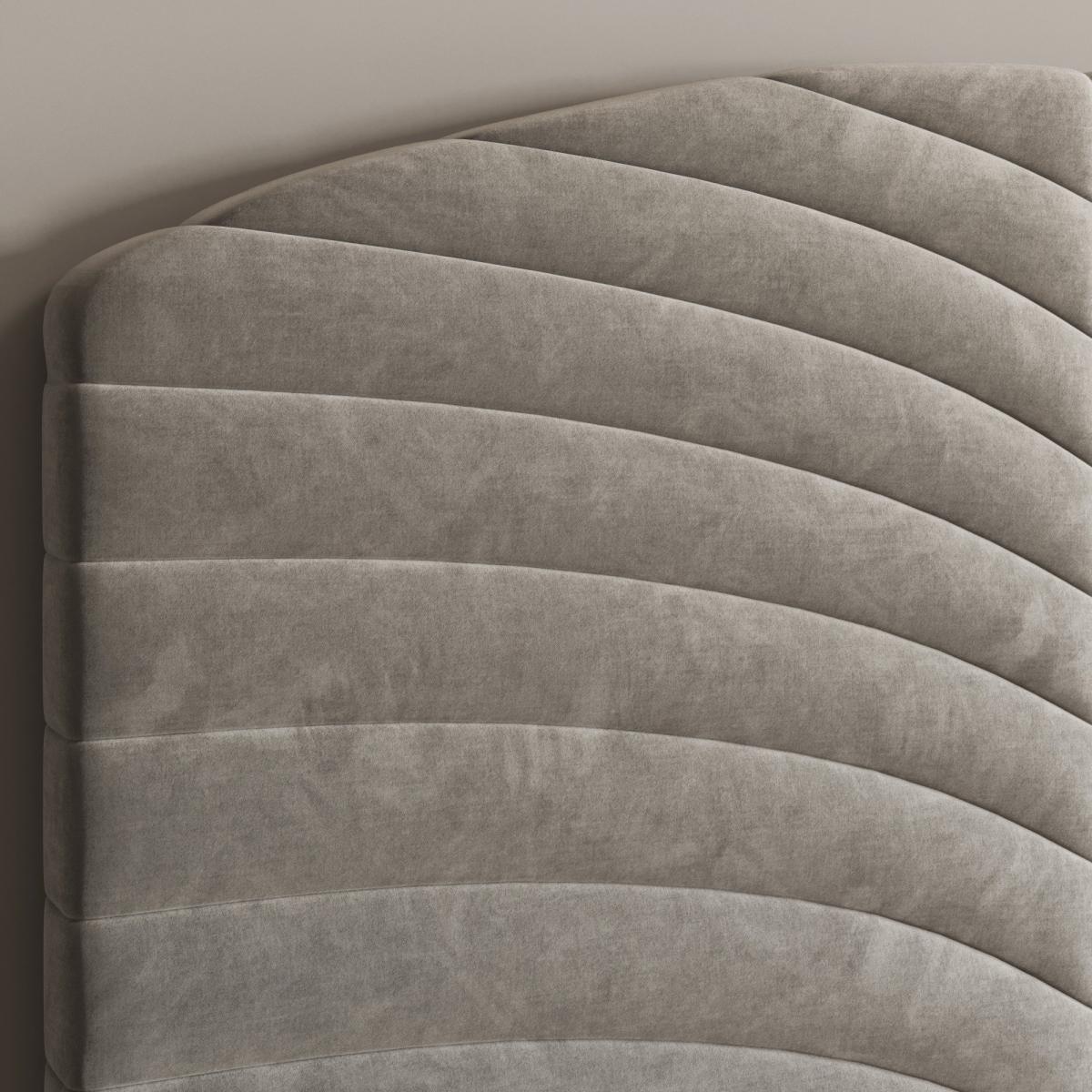Imogen Luxe Velvet Bed Grey – image 6