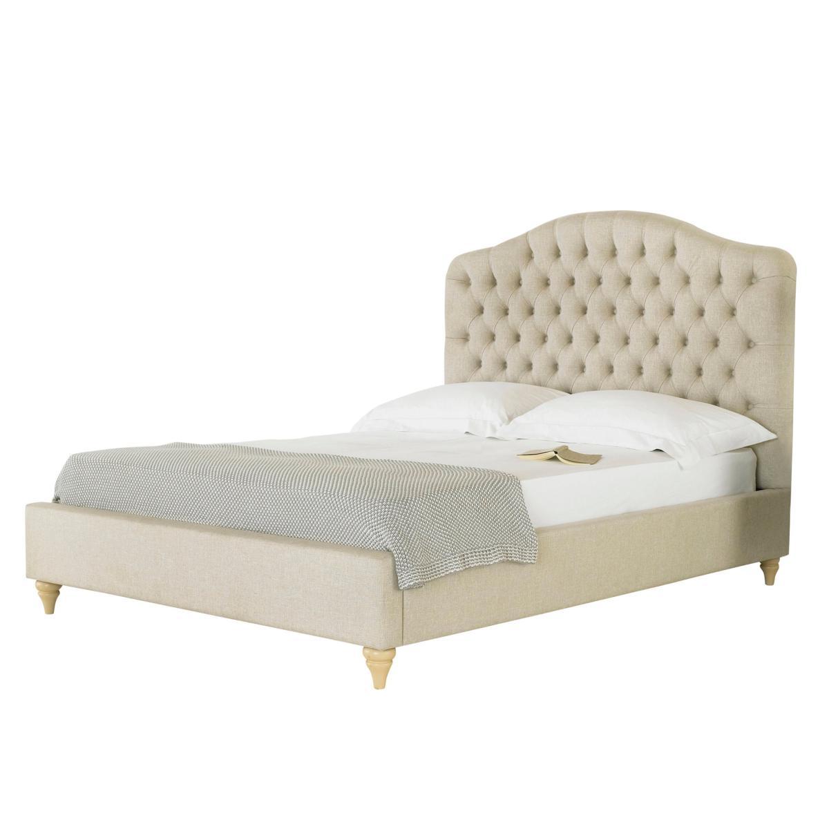 Balmoral Chesterfield Bed Frame Beige – image 2