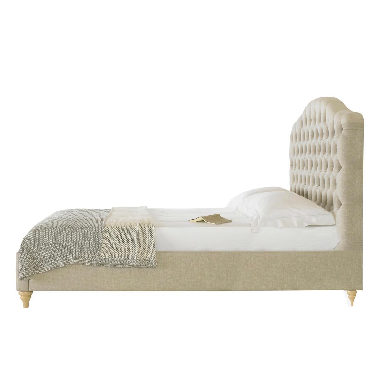 Balmoral Chesterfield Bed Frame Beige – image 6