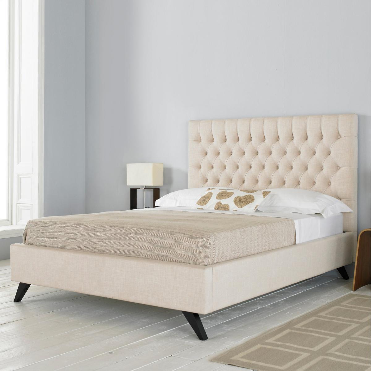 Sandringham Bed Frame Cream – image 1