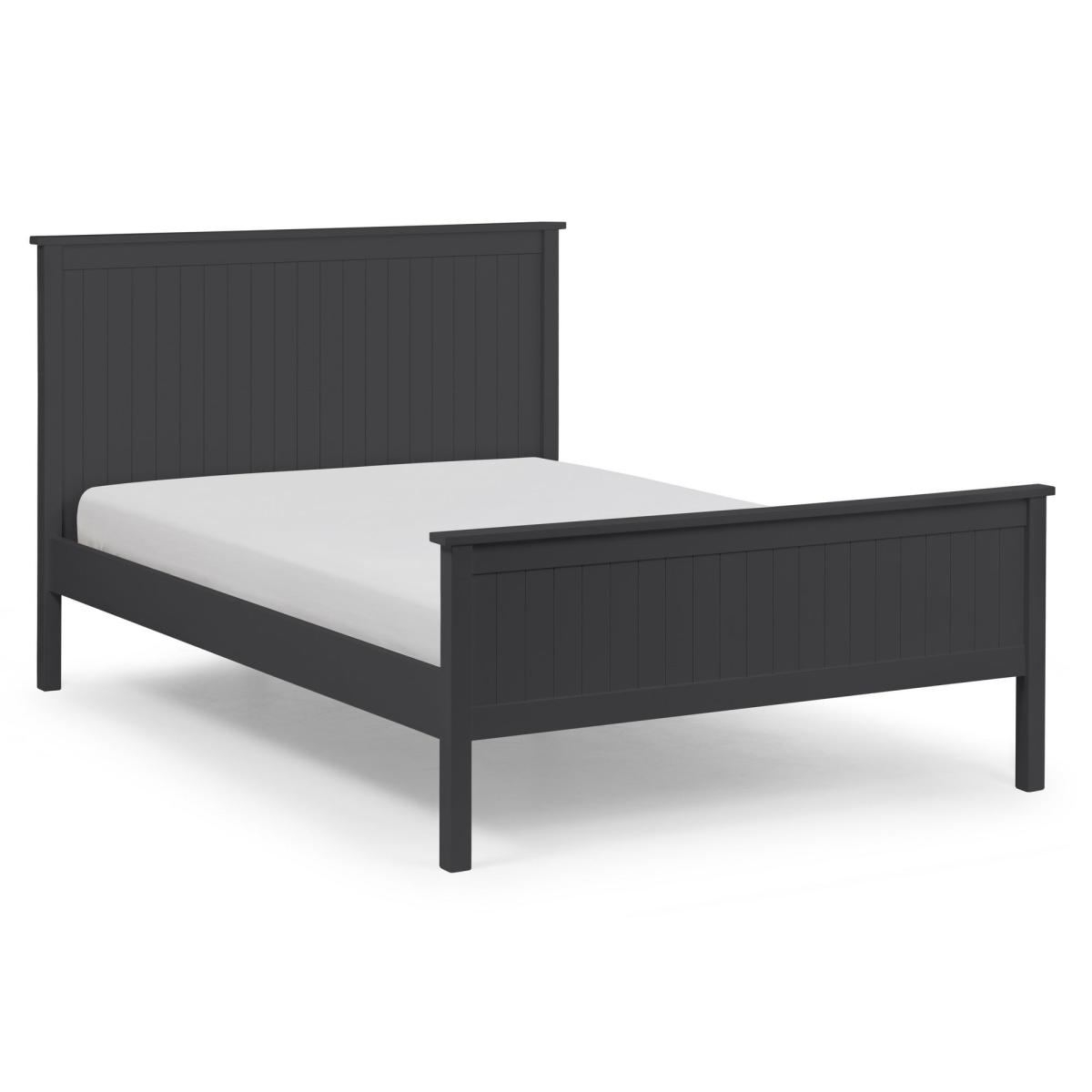 Maine Wooden Bed Frame Black – image 3