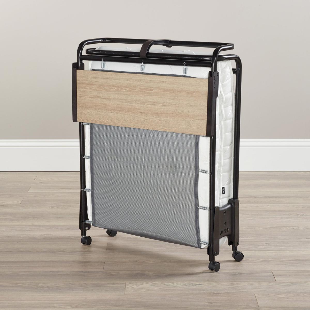 Revolution Folding Bed Frame with Mattress Black – image 2