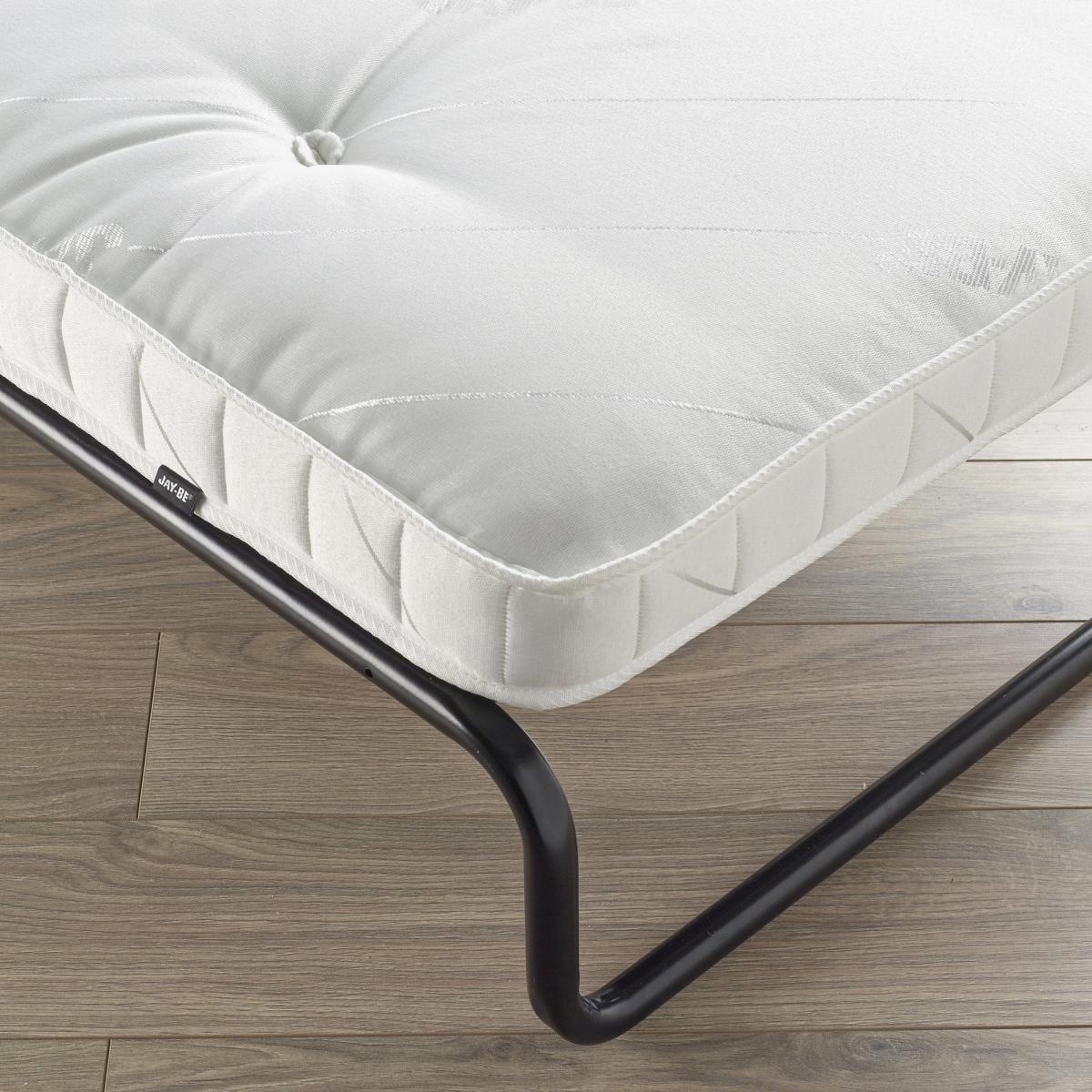 Revolution Folding Bed Frame with Mattress Black – image 3