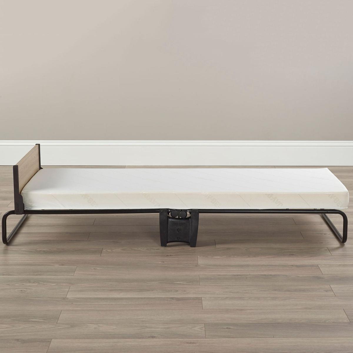 Revolution Folding Bed Frame with Mattress Black – image 9
