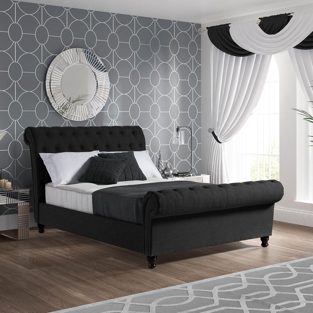 Fabio Black Bedstead Black – image 1