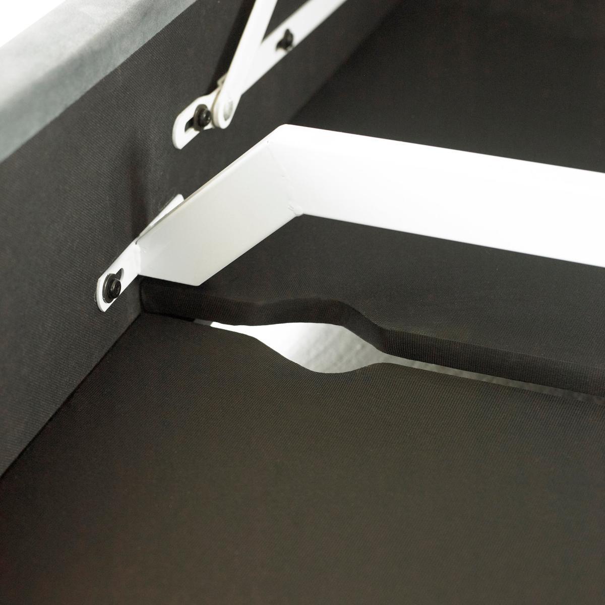 Buckingham Ottoman Bed Frame Dark Grey – image 3