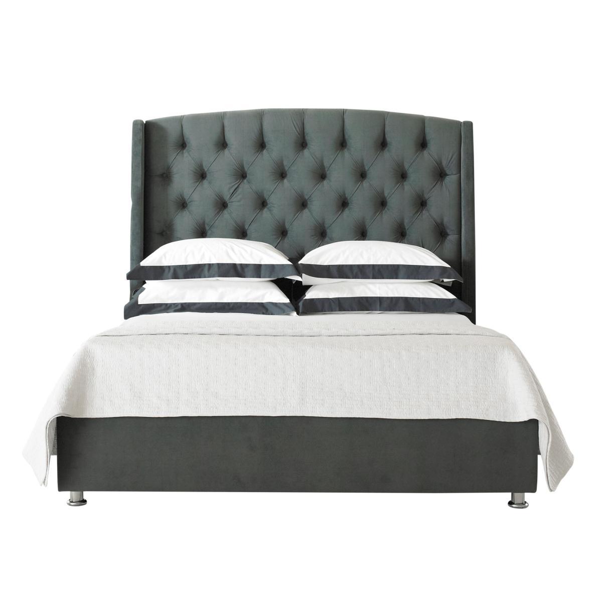 Buckingham Ottoman Bed Frame Dark Grey – image 4