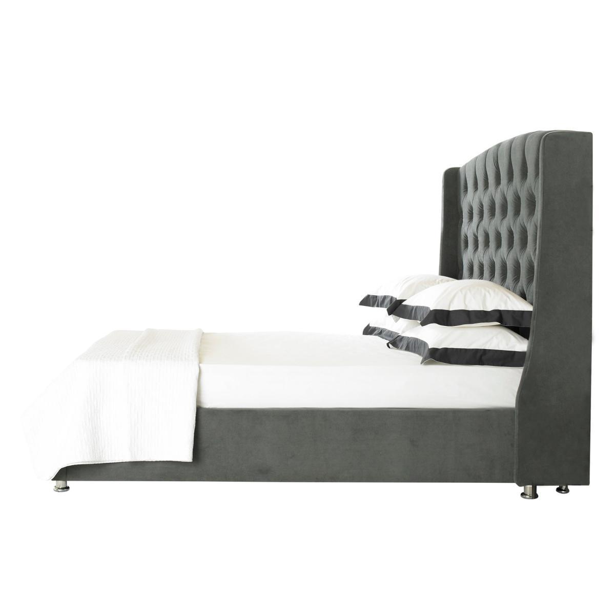 Buckingham Ottoman Bed Frame Dark Grey – image 5