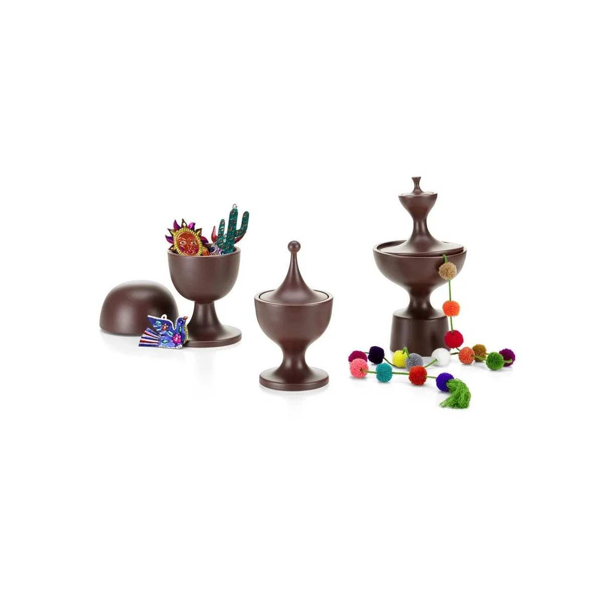 Vitra Ceramic Container No.2 Aubergine - Heal's UK Bedroom Furniture – image 2