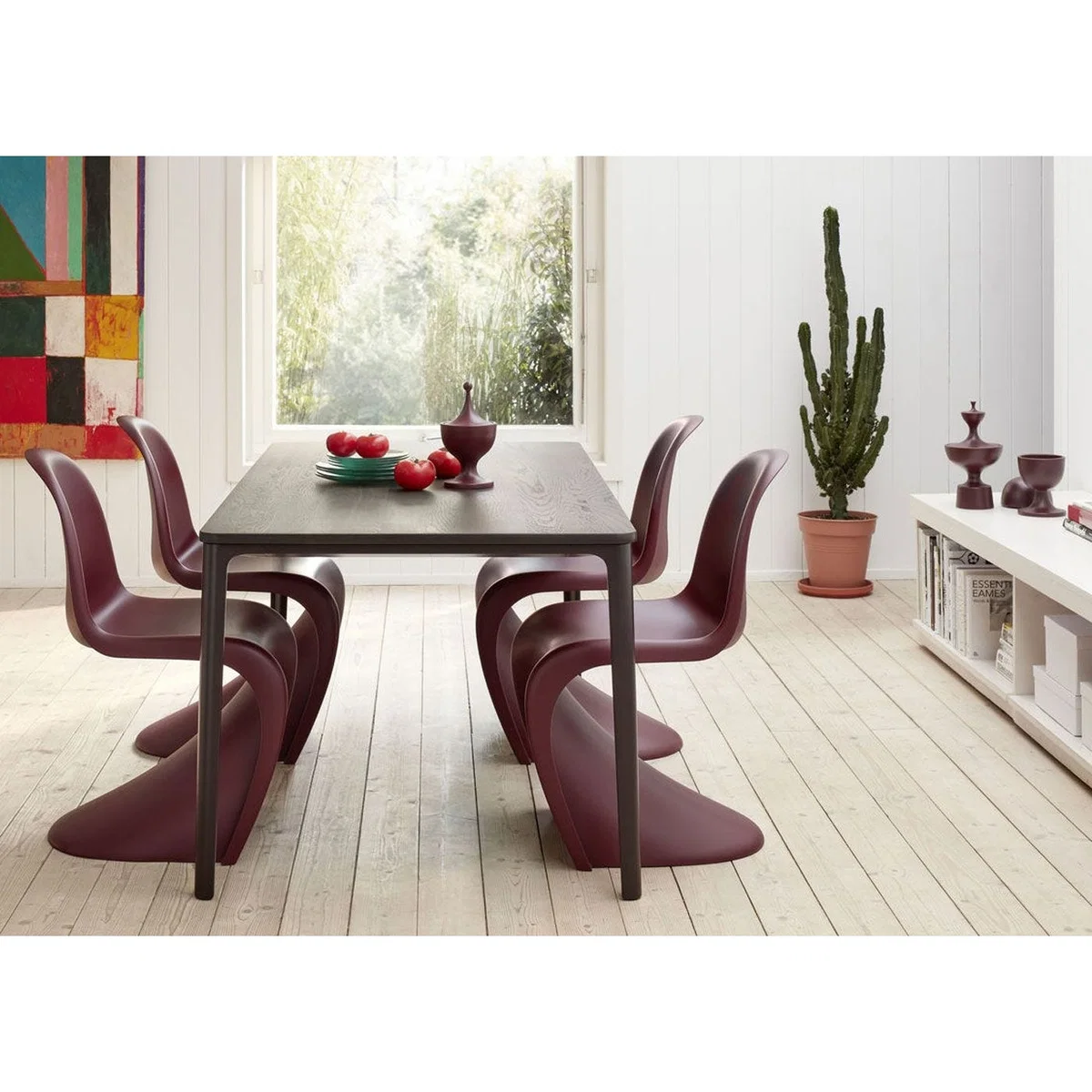 Vitra Ceramic Container No.2 Aubergine - Heal's UK Bedroom Furniture – image 10