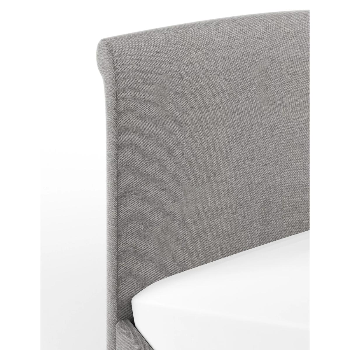 M&S Cleo Bed - 6FT - Light Grey, Light Grey – image 3