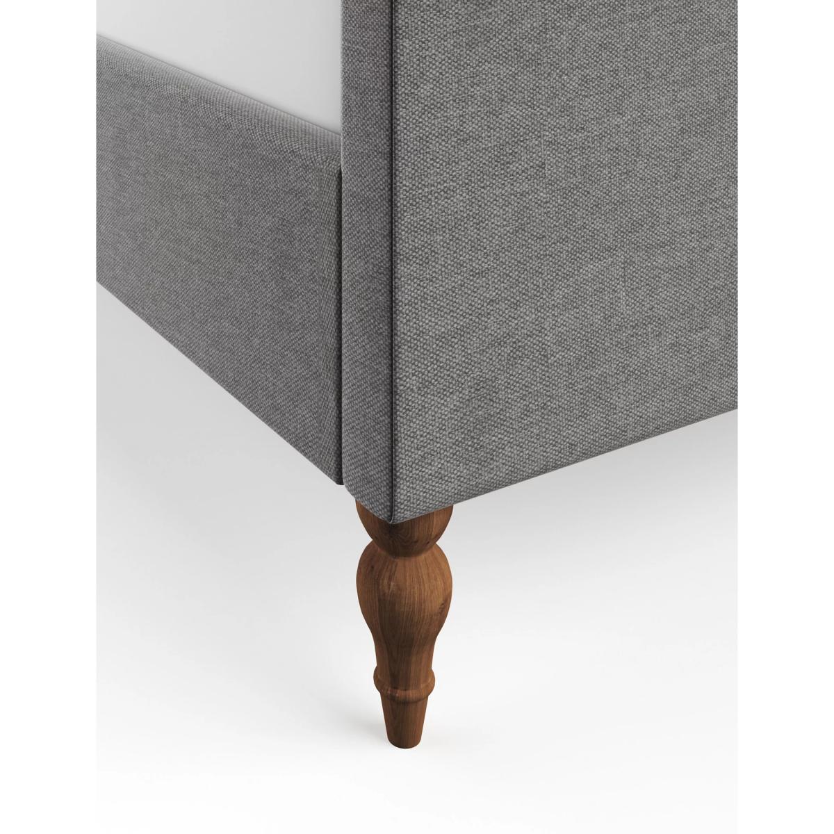 M&S Cleo Bed - 6FT - Light Grey, Light Grey – image 4