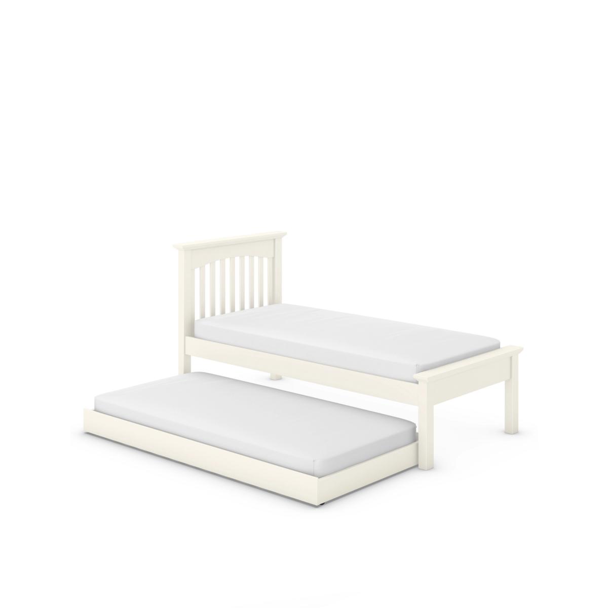 M&S Hastings Bed with Trundle - Ivory, Ivory – image 3