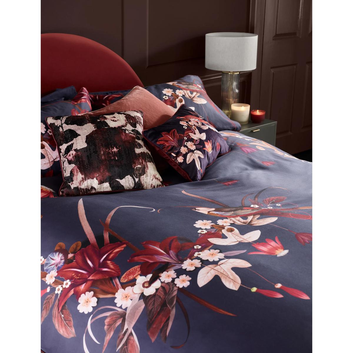 M&S Charleston Bed - 5FT - Oxblood, Oxblood,Silver – image 8