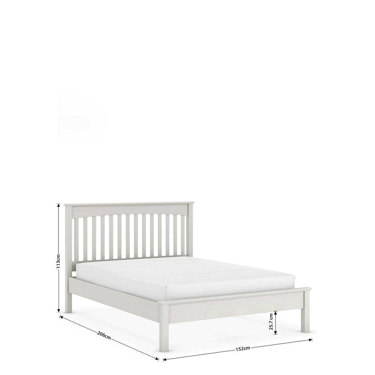 M&S Hastings Bed - 4FT - Mid Blue, Mid Blue,Ivory,Grey,Dark Grey – image 7