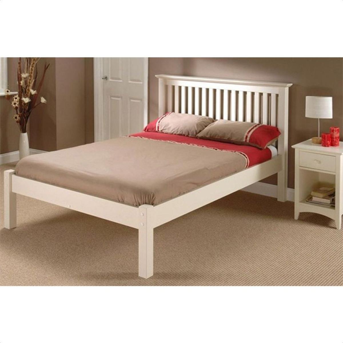 Julian Bowen Barcelona Stone White Bed – image 2