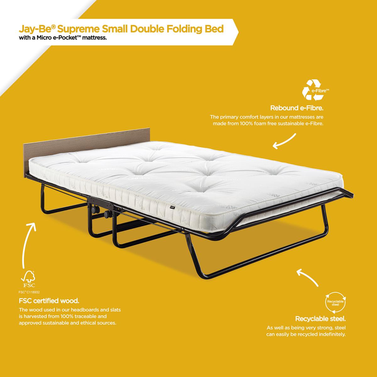 Jay-Be Supreme Micro e-Pocket Folding Bed - Single – image 13