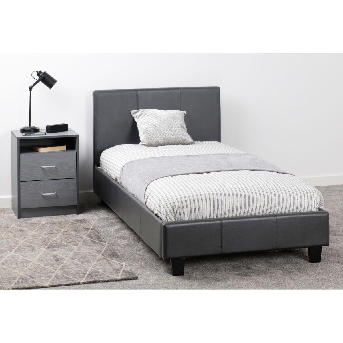 Prado 3' Bed - Grey PU – image 8