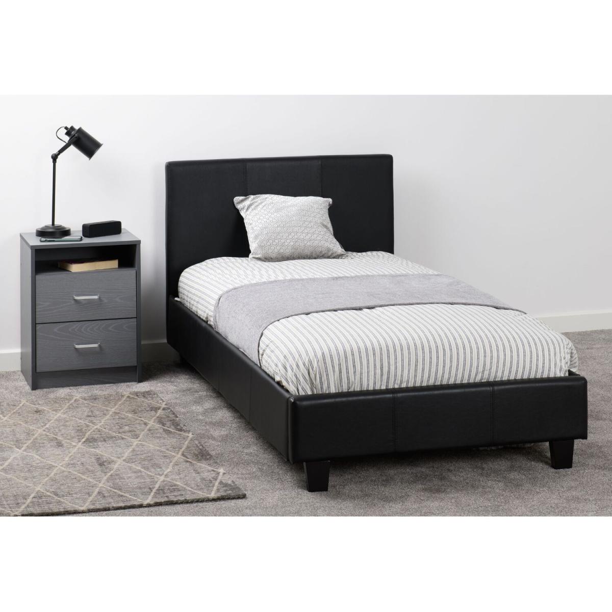 Prado 3' Bed - Grey PU – image 9