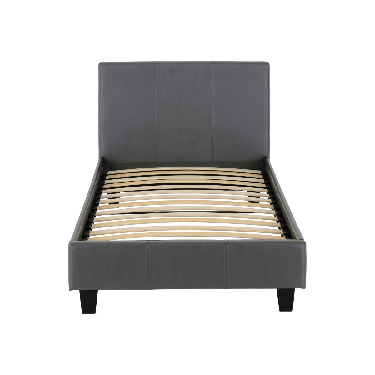 Prado 3' Bed - Grey PU – image 1
