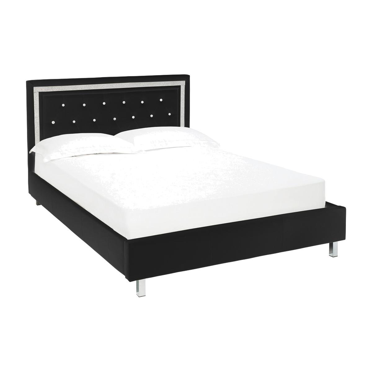 Crystalle Bed - Black / King