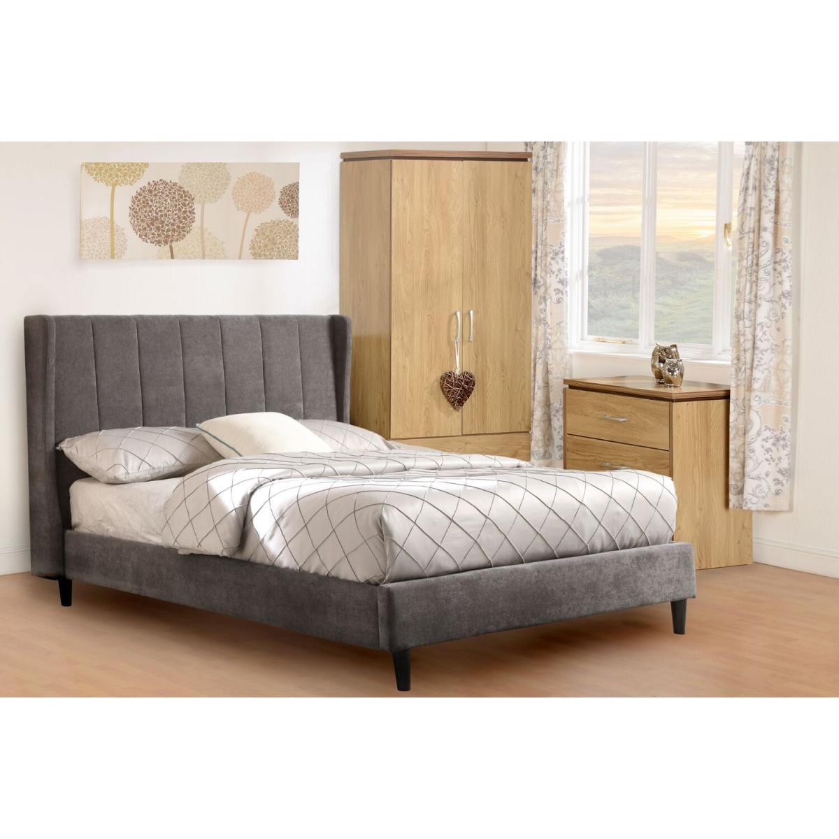 Amelia 4'6" Bed - Double - Oyster – image 3