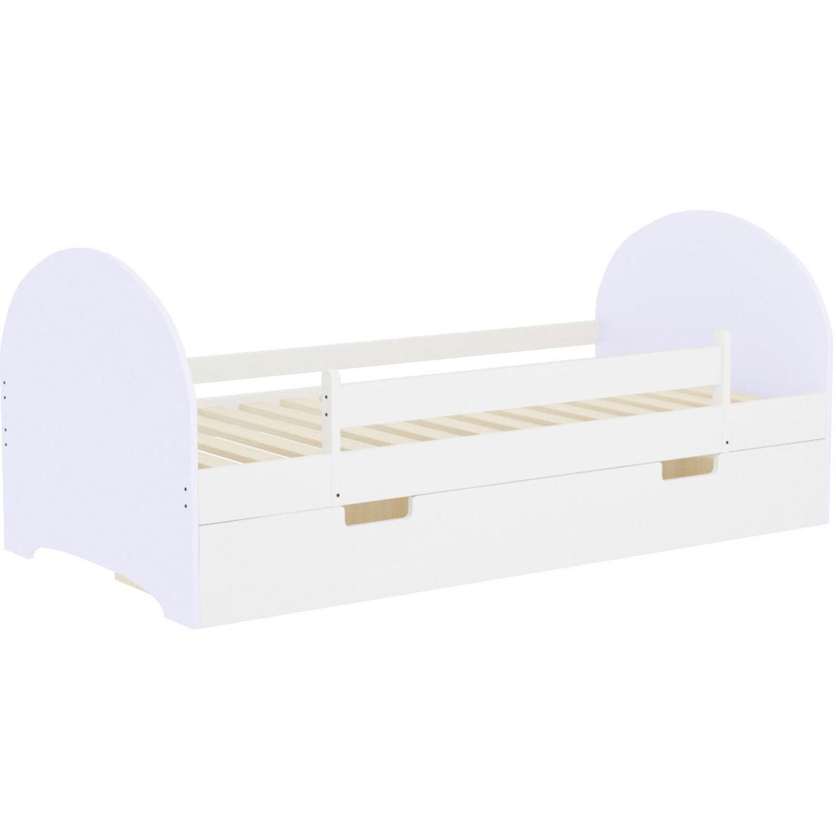 Bed Frame With Storage Drawers - White – image 4