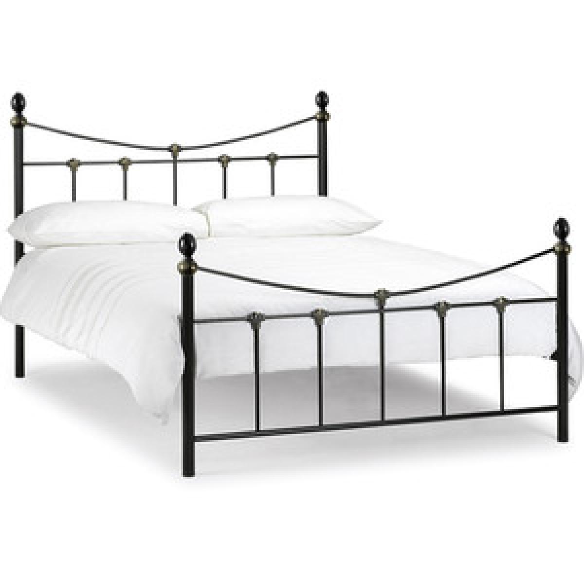 Rebecca Metal Bed Frame - Black/Gold – image 4