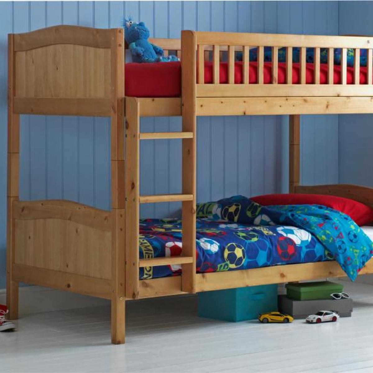 Pine wooden bunk bed – image 2