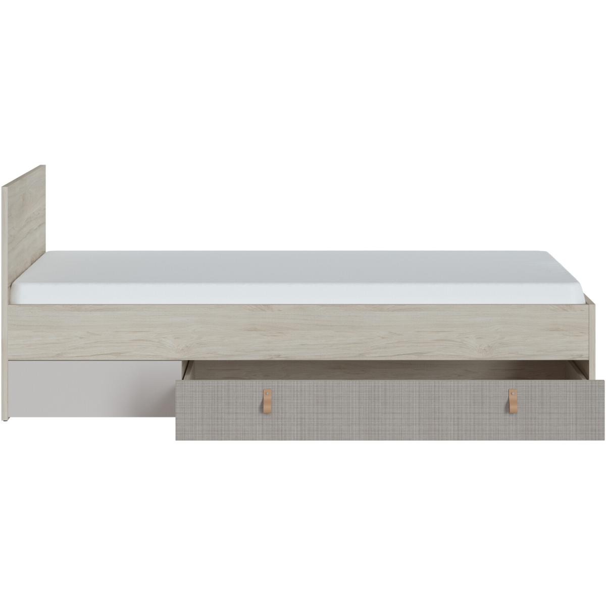Denim Bed - Light Walnut / Single – image 2