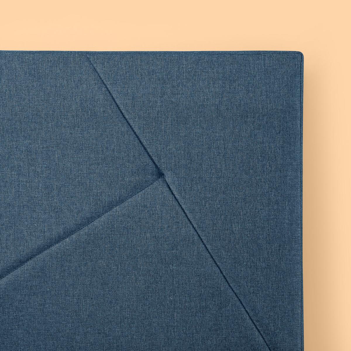 Jimmy Navy Blue Upholstered Bed Frame - Navy – image 4