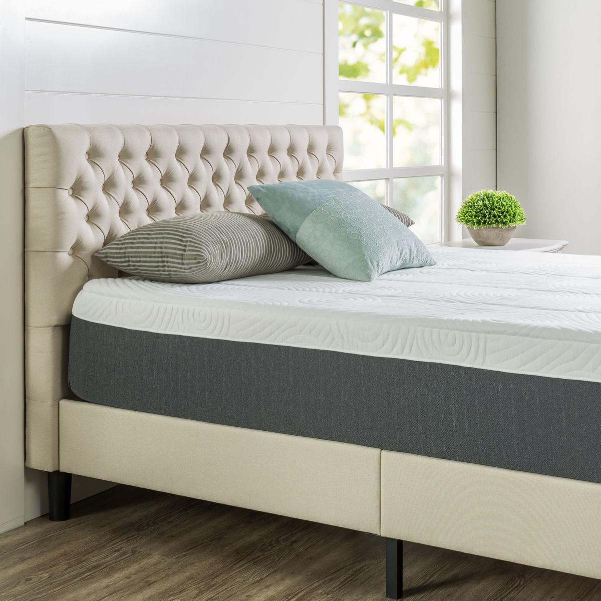 Blossom Beige Chesterfield Button Tufted Bed Frame - Blossom Beige / Double – image 2