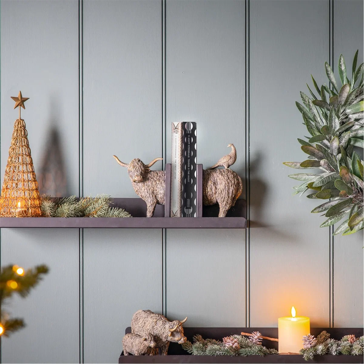 Highland Cow Bookends (Set of 2) – image 1