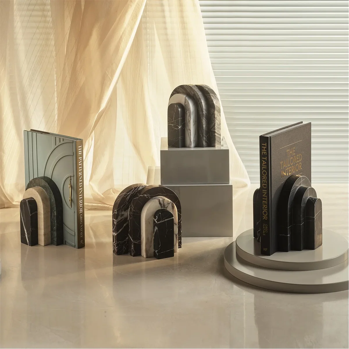 GregNatale Palazzo Crystal Bookends – image 2