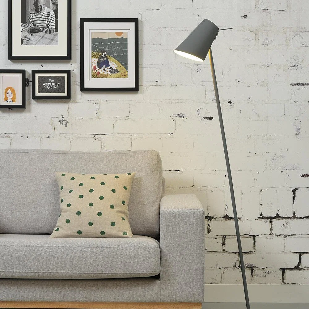 It's About RoMi - Cardiff Floor Lamp - Grey – image 1