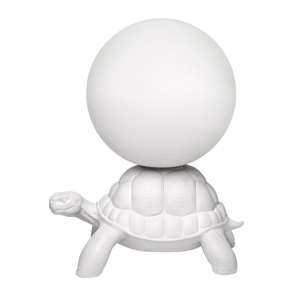 Qeeboo - Turtle Carry Floor Lamp - White – image 3