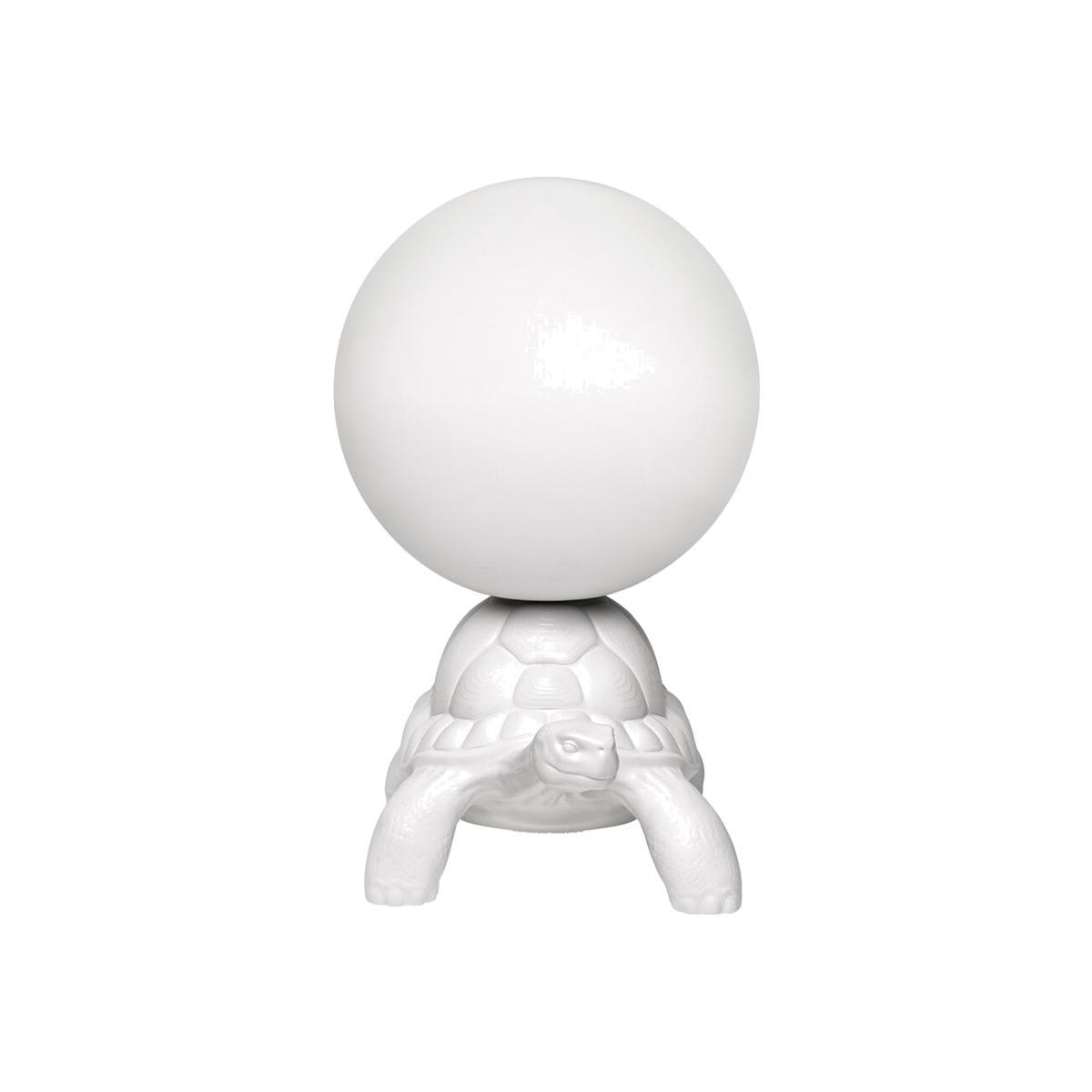 Qeeboo - Turtle Carry Floor Lamp - White – image 1